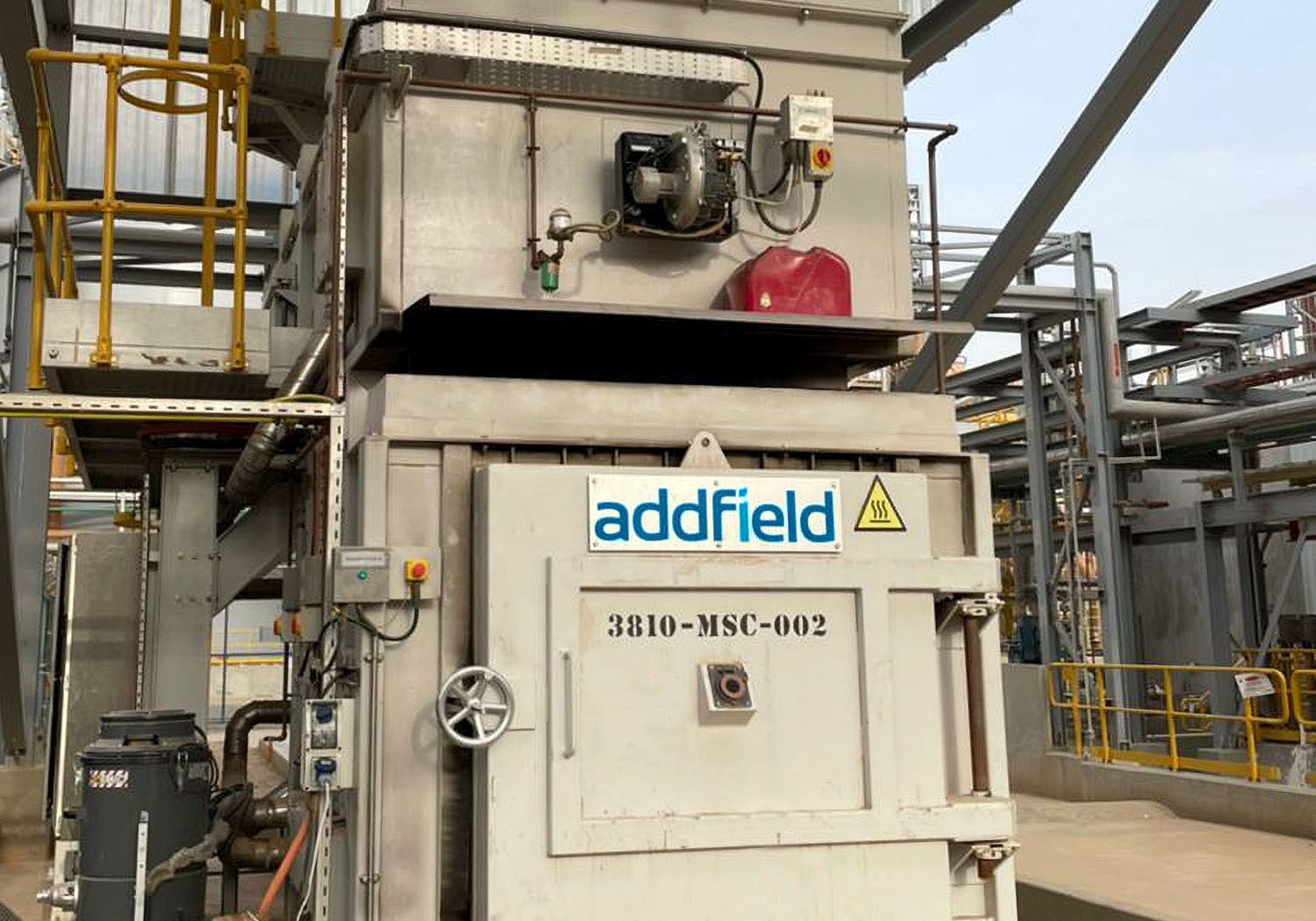 Large Gold Mine Cyanidation Incinerator Addfield Projects