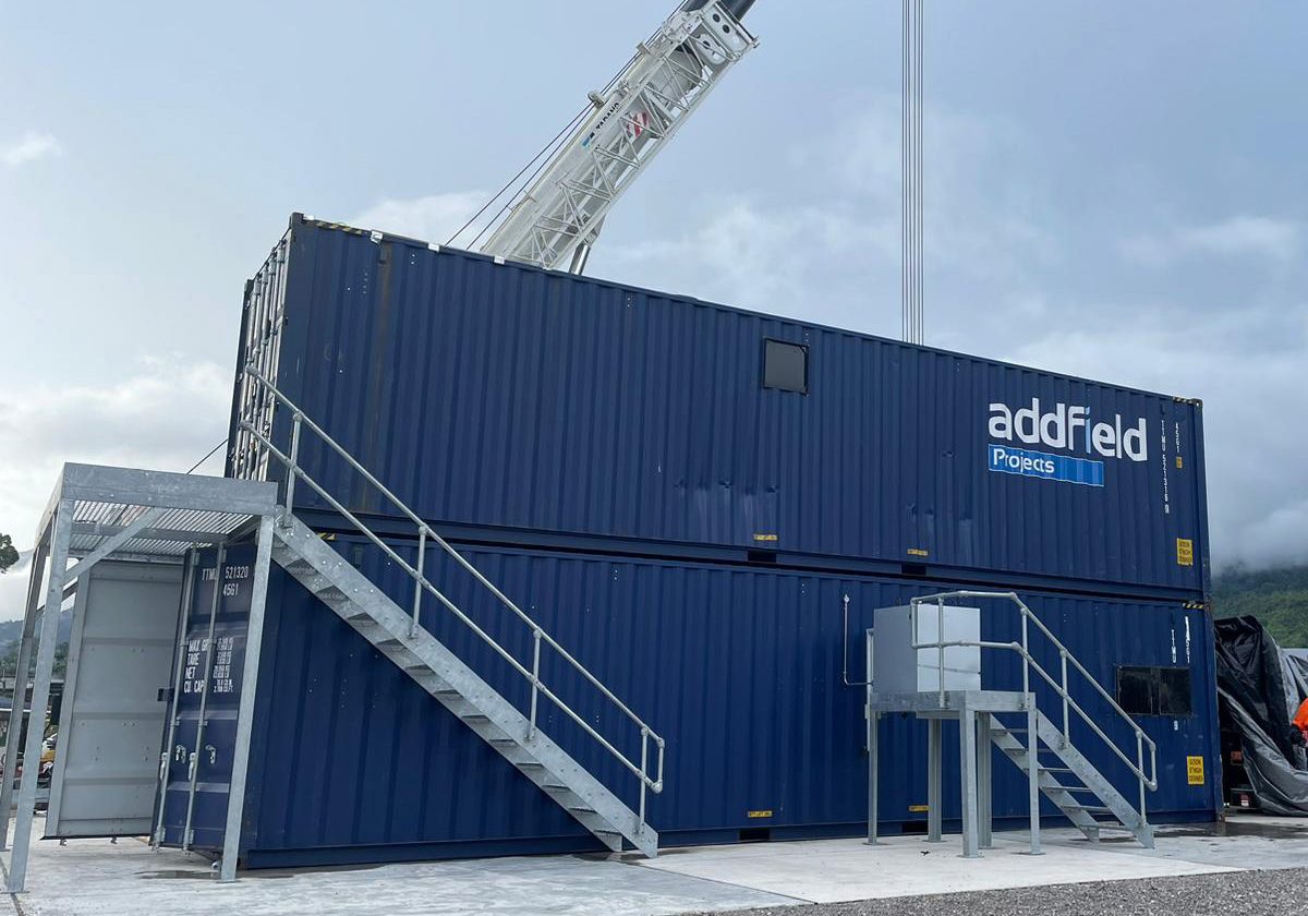 High Capacity Incinerator in a Container Papua New Guinea