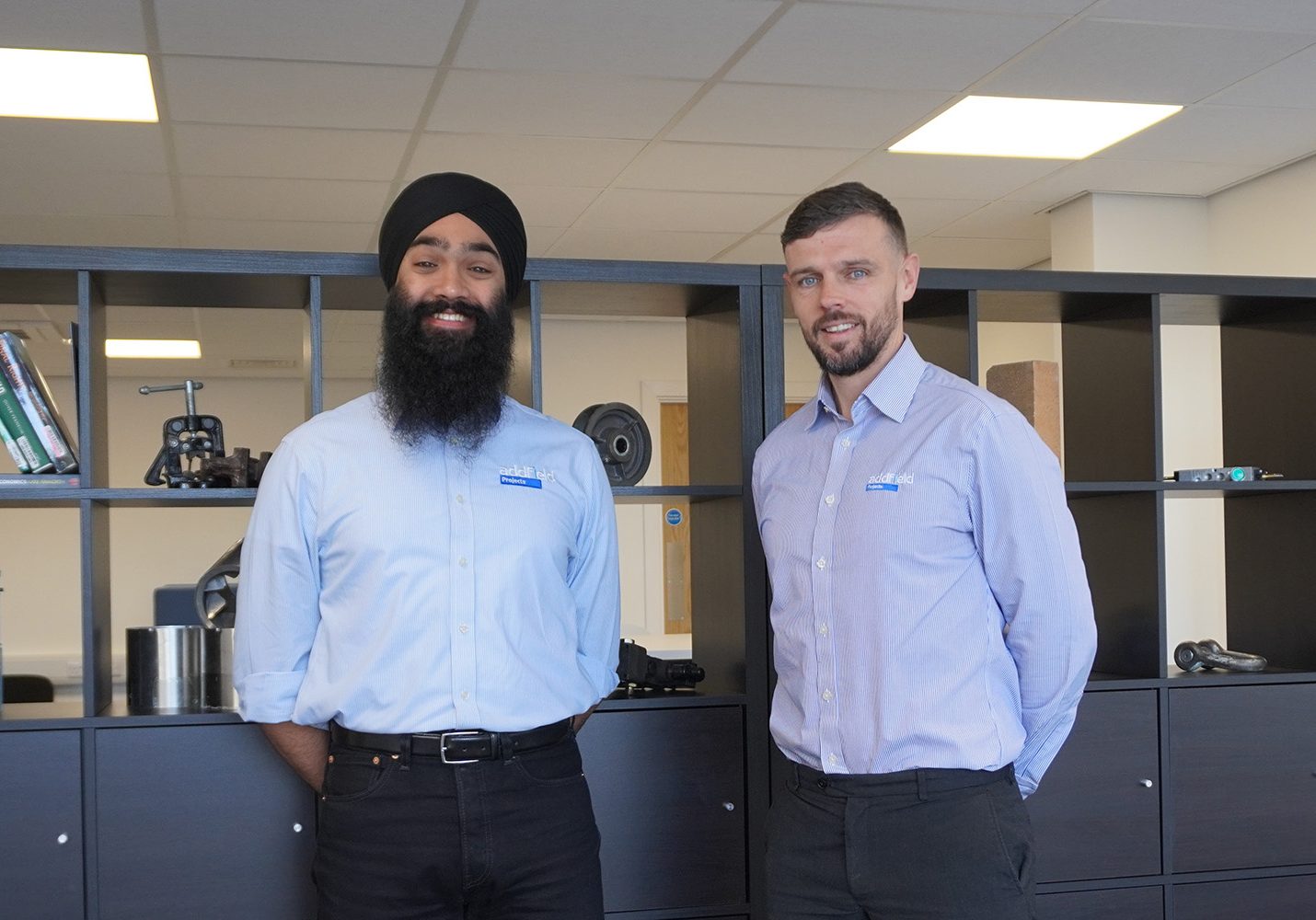 Harjot Bhullar Director Addfield Projects and Derek Carr Managing Director Addfield (l to r) Harjot Bhullar Director Addfield Projects and Derek Carr Managing Director Addfield (l to r)